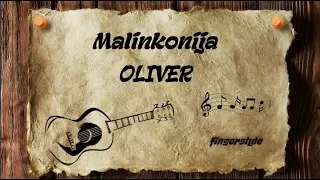 Malinkonija - OLIVER [cover/fingerstyle/instrumental/tekst]