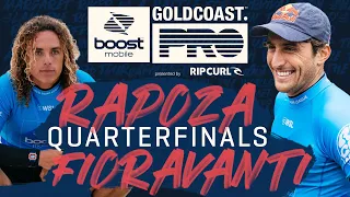 Leonardo Fioravanti vs. Nolan Rapoza | Boost Mobile Gold Coast Pro - Quarterfinals Heat Replay