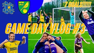 SEVEN GOALS | Hashtag United Women vs Norwich City | SOCCER GAME DAY VLOG #3