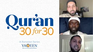 Juz' 20 with Dr. Osman Umarji | Qur'an 30 for 30
