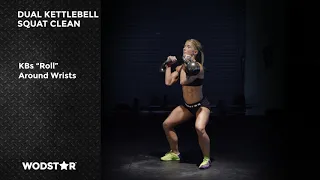 Dual Kettlebell Squat Clean