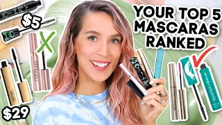 RANKING YOUR TOP 5 FAVORITE MASCARAS - MASCARA SHOWDOWN | leighannsays