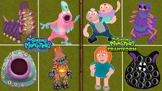 MonsterBox: DEMENTED DREAM ISLAND with Humans Transformed | My Singing Monsters TLL Incredibox