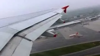 A319 Austrian Airlines - takeoff Vienna (VIE) - landing Milan (MXP)