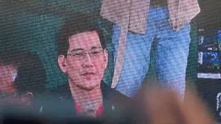 Richard Yap (Ser Chief) serenades the crowd at One Kapamilya Go 2013