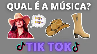 ADIVINHE A MÚSICA DO TIK TOK COM EMOJIS 2022 | [Desafio Musical]