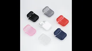 TPU/silicone earphone case for Apple Airpods 1/2/3/pro