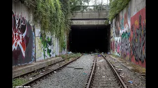 Abandoned ghost subway (Métro Léger Charleroi) Belgium July 2020 (urbex lost place verlaten metro)