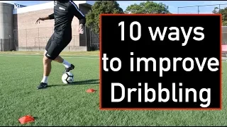 10 ways to improve dribbling‼️⚽️ Can you do them all? | Joner 1on1 Football Training