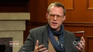How Paul Bettany Ended Up Soaking Wet at Guy Ritchie's House | Larry King Now | Ora.TV