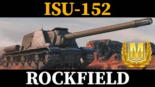 WOT Blitz - ISU-152 - Ace Medal - 5 frags - 4.1k dmg - Mastery Badge - Rockfield