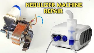 Omron compressor nebulizer repairing|Nebulizer machine repair|Nebulizer sound|Nebulizer machine