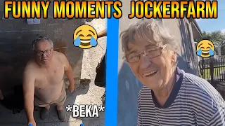 😂Funny Moments Dziadek i Babcia🥶Śmieszne momenty Jockerfarm 🥶|Jockerfarm ,Kazik,rolnik z |😂