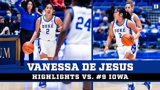 Vanessa de Jesus Highlights vs. #9 Iowa | 7 Points in the Win