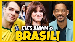 10 ATORES DE HOLLYWOOD QUE AMAM O BRASIL!