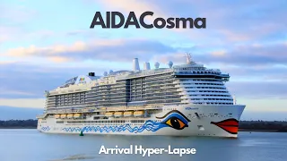 AIDA Cosma - Southampton Arrival Hyper-lapse