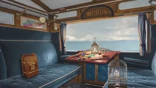 Hogwarts Express [ASMR] Harry Potter Ambience ⚡Train ride + Wizard candy