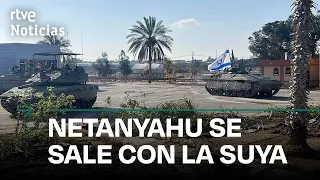 ISRAEL ataca RÁFAH y se hace con el único PASO que une GAZA y EGIPTO | RTVE Noticias