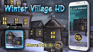 Winter Village HD Live Wallpaper - v 1.0