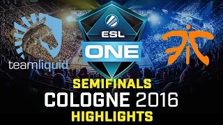 ESL ONE Cologne 2016 | CSGO Highlights | Liquid vs. Fnatic | Semifinals | Game 1 of Bo3 | Cbble