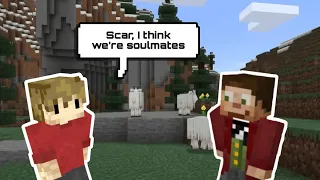 how long does it take for scar to realise he’s soulmates with grian? (Double Life SMP)