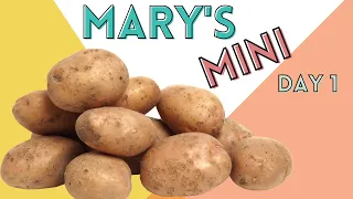 Mary's Mini McDougall Diet | Potato | Challenge Day 1