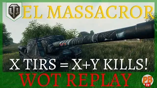 [WoT FR] EL MASSACROR : X TIRS POUR FAIRE X+Y KILLS - ISU 152 - WORLD OF TANKS (français)