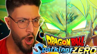 I NUTTED AGAIN. Dragon Ball Sparking ZERO Gameplay Showcase | LIVE REACTION