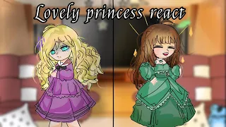 Lovely princess react [1/2] •please description•