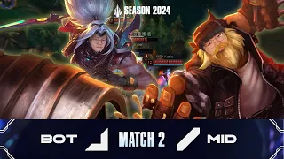 BOT vs MID | Match2 Hightlight | 2024 Season Opening