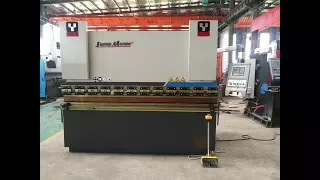 40T2500 NC Press Brake E22 1600mm sheet bending demo