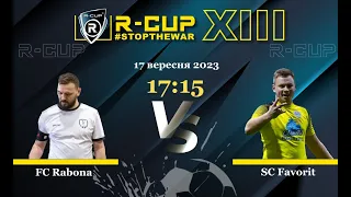 FC Rabona 3-7 SC Favorit   FC R-CUP XIII #STOPTHEWAR (Регулярний футбольний турнір в м. Києві)