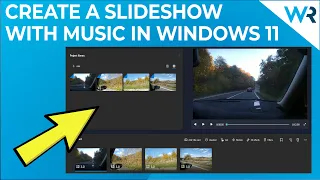 How to create a slideshow with music on Windows 11