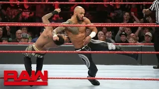 Ricochet teams up with Finn Bálor in first Raw match: Raw, Feb. 18, 2019