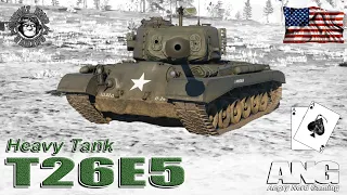 War Thunder: Heavy Tank T26E5,  American, Tier-4, Assault Tank