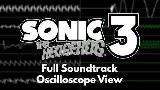 [60 FPS] "Sonic the Hedgehog 3 [MD/GEN]" Full Soundtrack (Oscilloscope View)