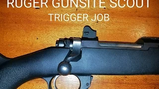 Ruger Gunsite Scout Rifle DIY Trigger Job