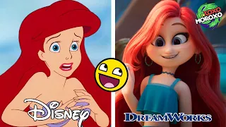 7 Veces que Dreamworks se BURLÓ De Disney y PIXAR 😂🎬 | DeToxomoroxo