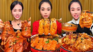 ASMR CHINESE FOOD MUKBANG EATING SHOW | 먹방 ASMR 중국먹방 | XIAO XUAN MUKBANG #41