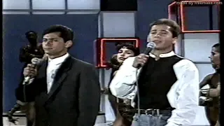 Clube do Bolinha | Leandro & Leonardo canta "Desculpe, Mas Eu Vou Chorar" - VÍDEO RARO em 1991