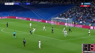 LATE GOAL of Sébastien Thill (Sheriff Tiraspol) v Real Madrid at 89 ／ 2021-22 UCL GS MD2