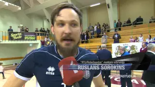 "RTU/Robežsardze" volejbolisti izcīņa Latvijas čempionu titulu