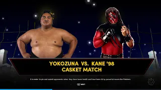 [WWE 2K24] Yokozuna vs. 🔥 Kane 🔥 (Casket Match)