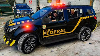 OPERAÇÃO DA POLÍCIA FEDERAL PF FECHA CASSINO | GTA 5 POLICIAL