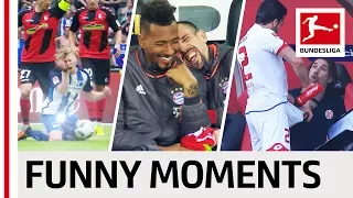 Top 10 Funny Moments 2016/17 - Have A Laugh With The Bundesliga