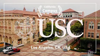 USA🇺🇸- University of Southern California | USC Campus Tour | Los Angeles, California | 4K Drone