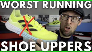 WORST RUNNING SHOE UPPERS | Some shocking shoes with terrible upper designs! | EDDBUD