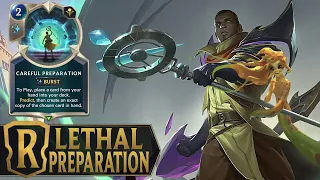 Lethal Preparation - Zilean & Khahiri Shellfolk Deck - Legends of Runeterra A Curious Journey