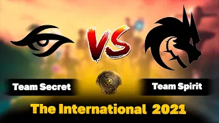 ПОЛУФИНАЛ  | Team Secret (1) vs (1) Team Spirit | The International 2021  (!бк , !ставка)