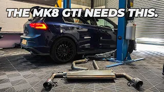 THE PERFECT OEM+ VW MK8 GTI EXHAUST | MILLTEK OPF BACK